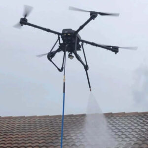 Drone Roof Cleaning